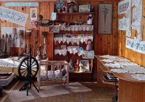 Экспозиция в Борковской библиотеке